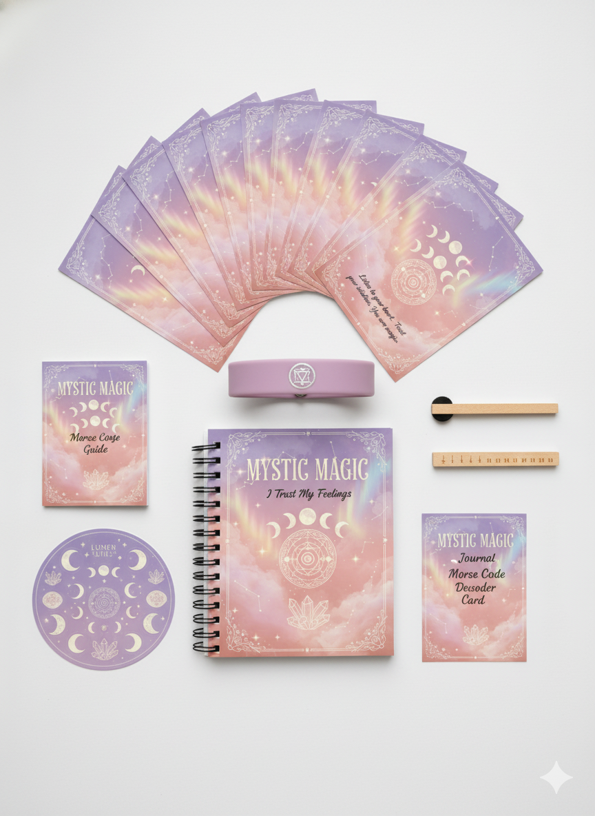 Mystic Magic Complete Journal Set with band and empowerment tools